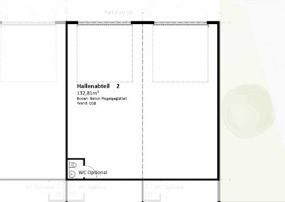 Halle 2 | 132,81 m² | Straß