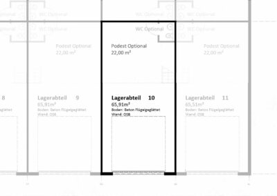 Garage 10 | 65,91 m² | Straß