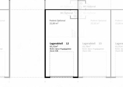 Garage 12 | 65,51 m² | Straß