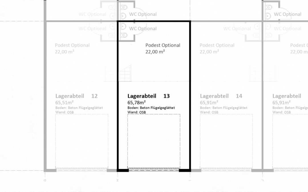 Garage 13 | 65,78 m² | Straß