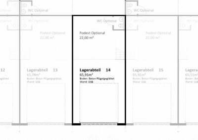 Garage 14 | 65,91 m² | Straß
