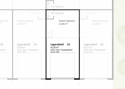 Garage 15 | 65,91 m² | Straß