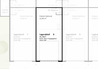 Garage 8 | 65,78 m² | Straß