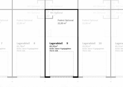 Garage 9 | 65,91 m² | Straß
