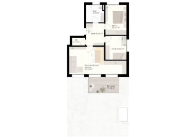 3 Zimmer Wohnung Nr.11 | 89233 Neu-Ulm